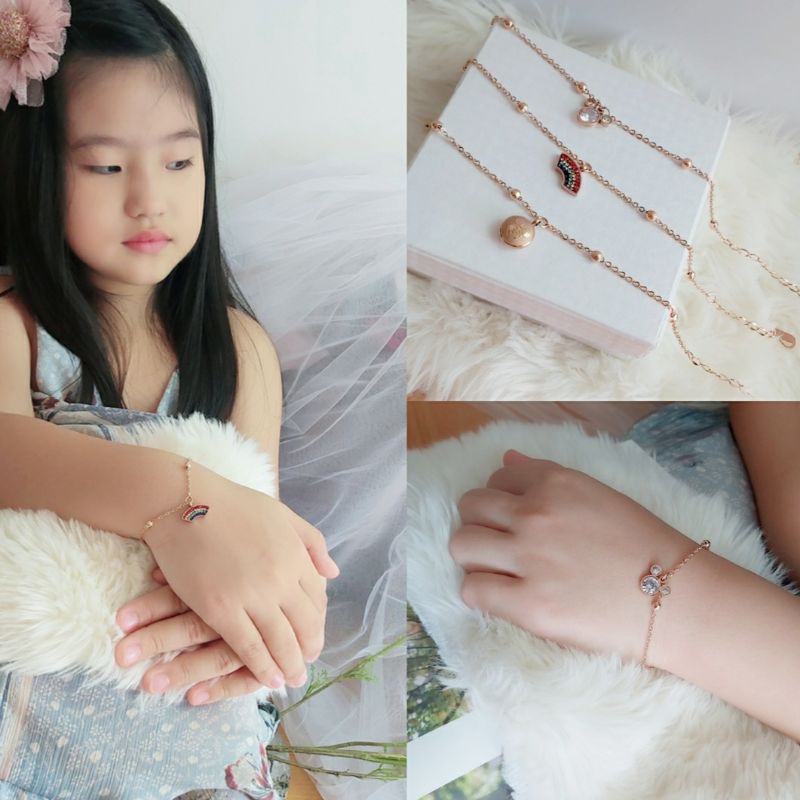 gelang anak titanium asli new model