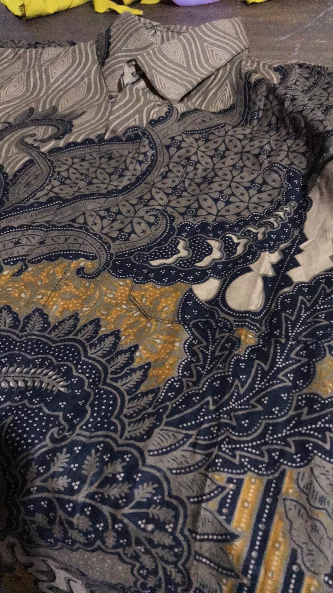 Kemeja Batik Slimfit High Quality Lengan Panjang Atasan Pria