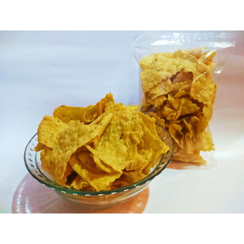 

KERIPIK BAWANG JERUK RENYAH KRIUK 250 gr