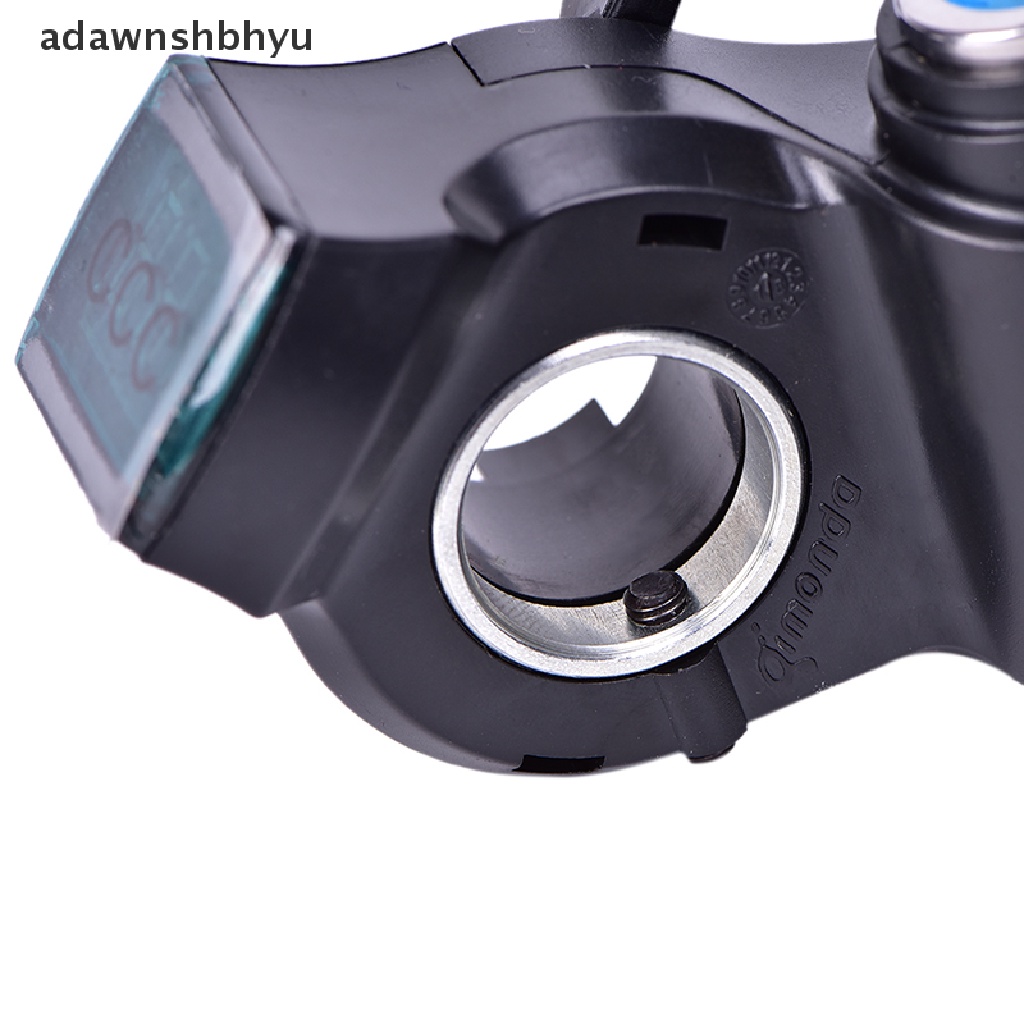 Adawnshbhyu Bikes Finger Thumb Throttle Dengan Power Switch LCD Display Switch Stang Grips