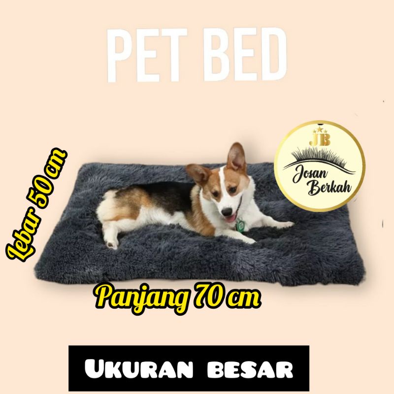 kasur anjing/kucing besar halus lembut serta higenis