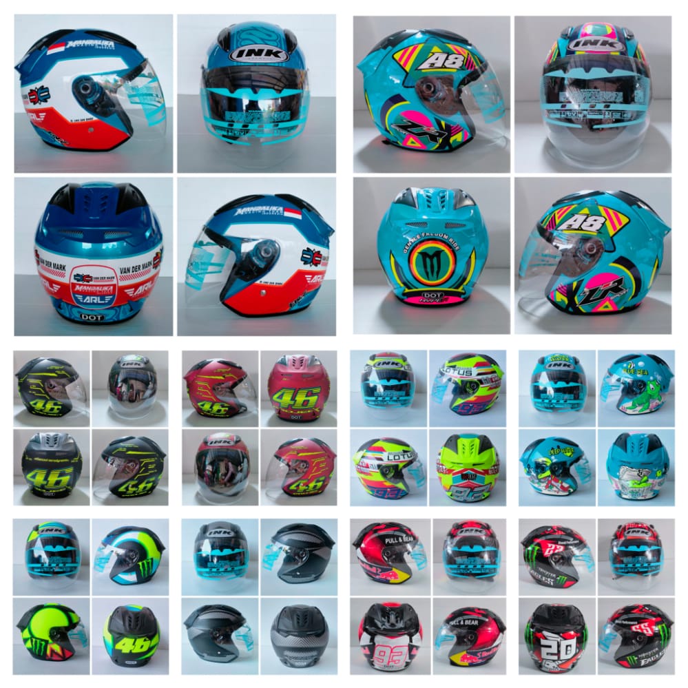 HELM MODEL R6 MOTIF FREE PACKING BOX