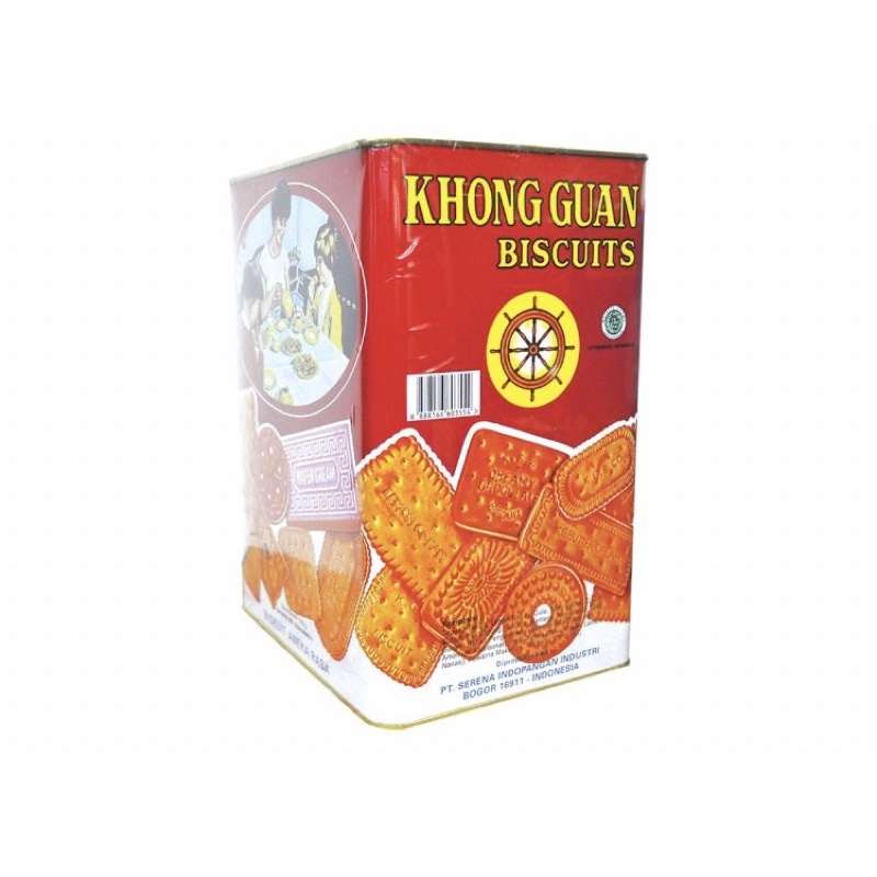 

KHONG GUAN Biscuit Assorted Merah 1,6 kg