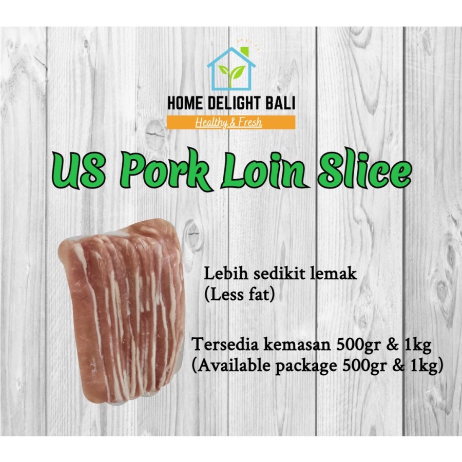 

Pork Loin Slice 500gr