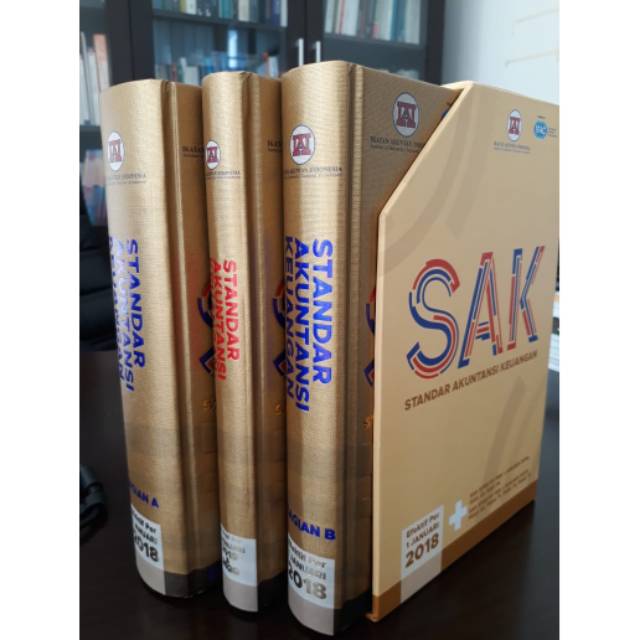 Buku PSAK Standar Akuntansi Keuangan Bagian A B C efektif Per Januari 2018 - IAI