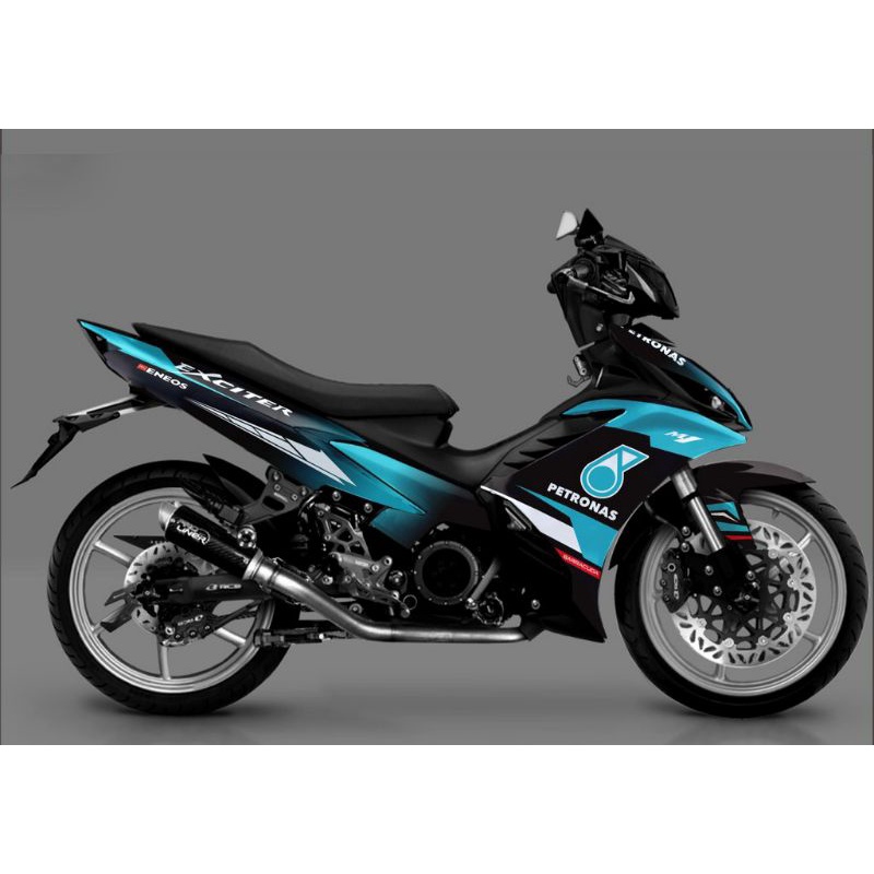 DECAL STICKER JUPITER MX NEW EXCITER FULL BODY PETRONAS