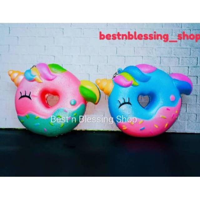 SQUISHY DONAT UNICORN PONI RAINBOW