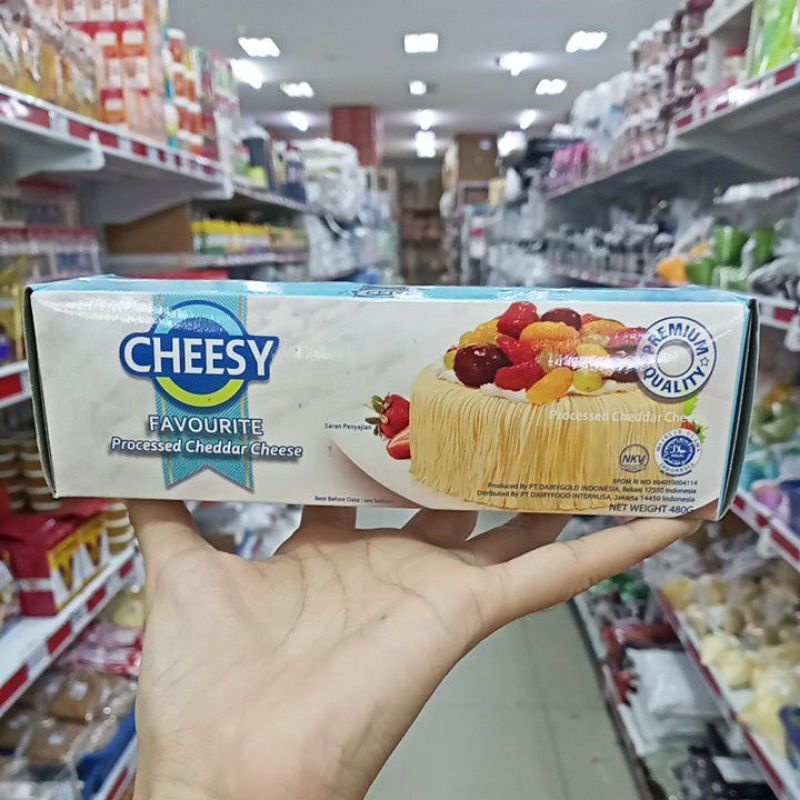 

Keju Cheesy Favorite 480g