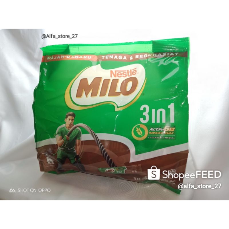 

Milo 3in1 18 Stick pek Malaysia