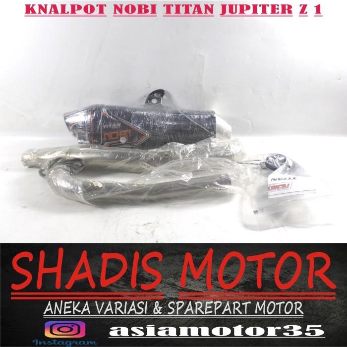 Knalpot Motor Merk Nobi Tipe Titan Motor Jupiter Z 1 Jupiter Z One