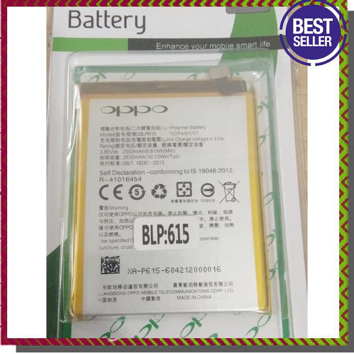 Acc Hp Oppo A37 A37F Original Baterai