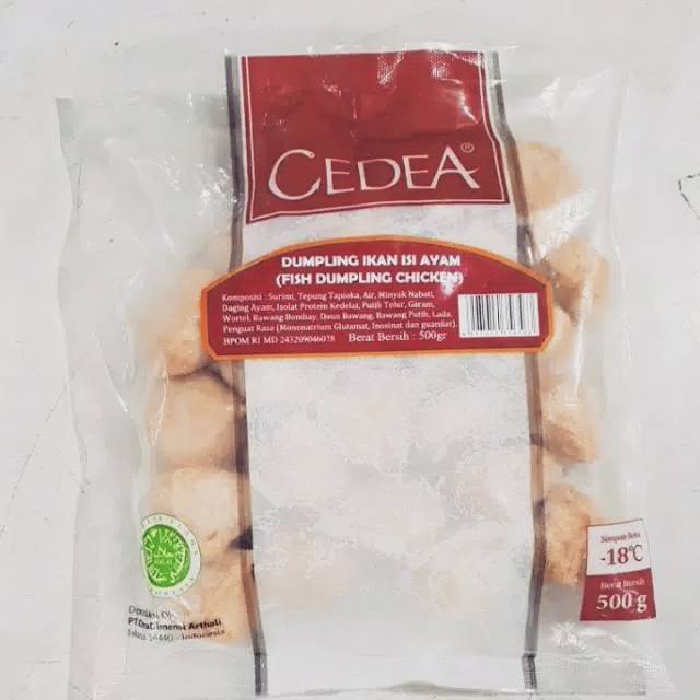 

Cedea Dumpling Chicken 500gr *FrozenFood.*