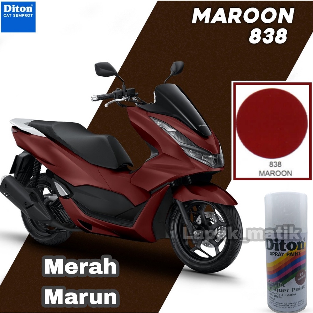 Pilok Diton MERAH MARUN MAROON 838 300ml