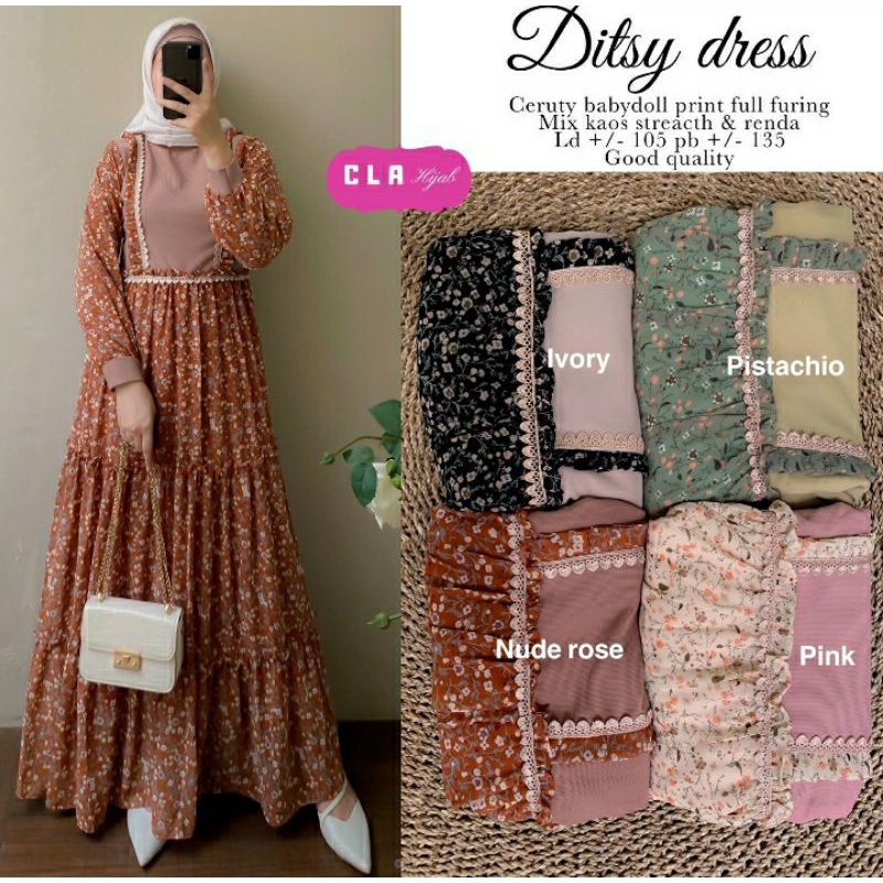 Ditsy dress