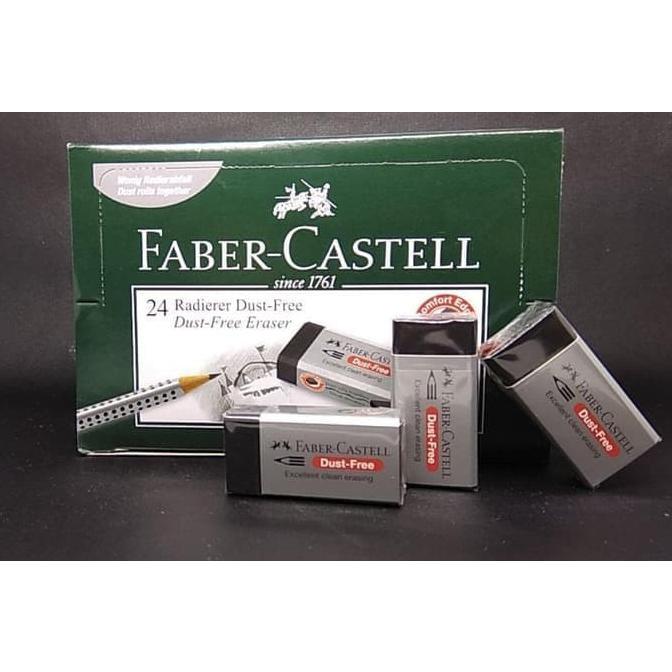 

[ PACK ] Penghapus Pensil Kecil - Faber Castell Dust Free MURAH!