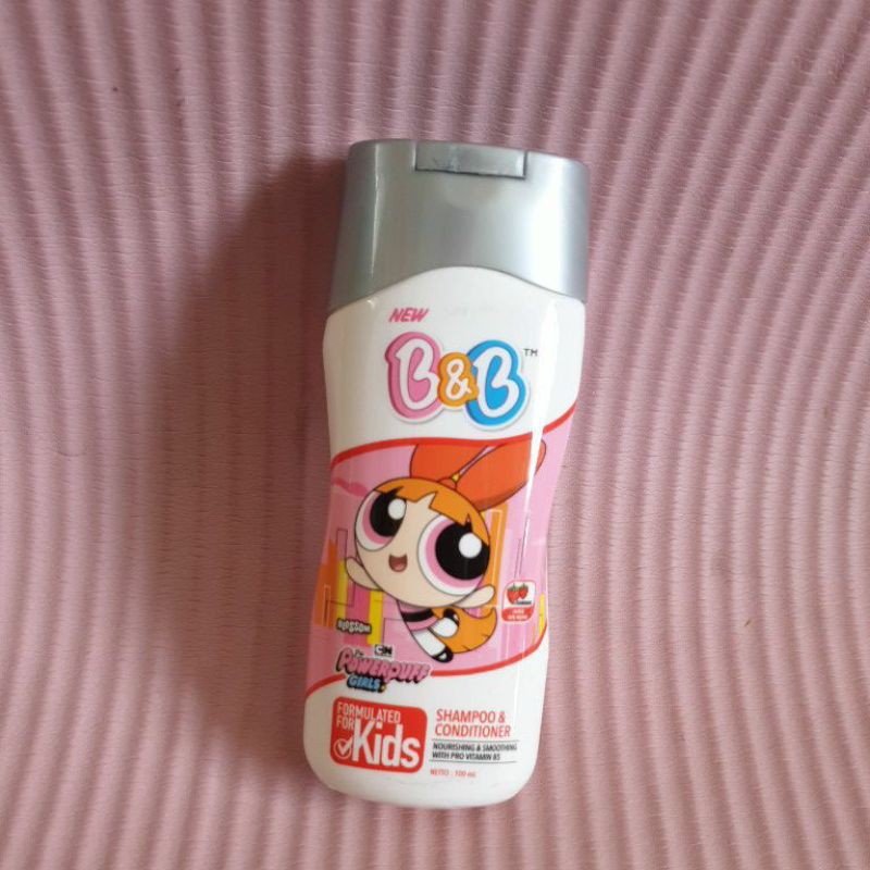 Jual B&B Kids Shampoo & Conditioner Powerpuff Girls / Powder | Shopee ...