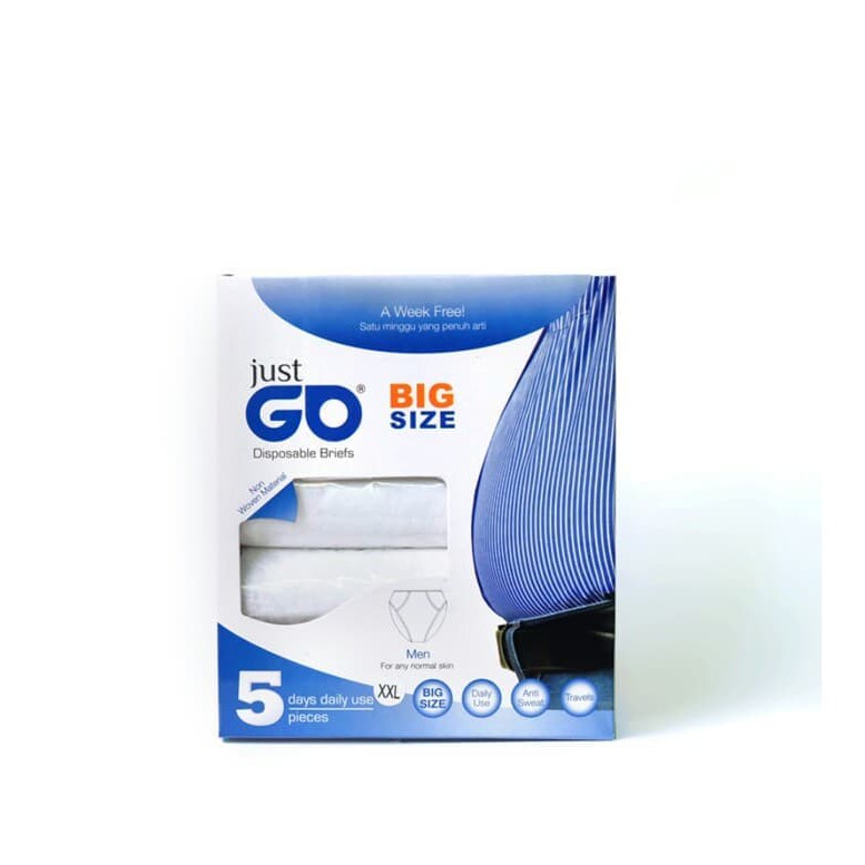 Celana Dalam / CD Kertas Sekali Pakai &quot;Just Go Disposable Panties&quot;
