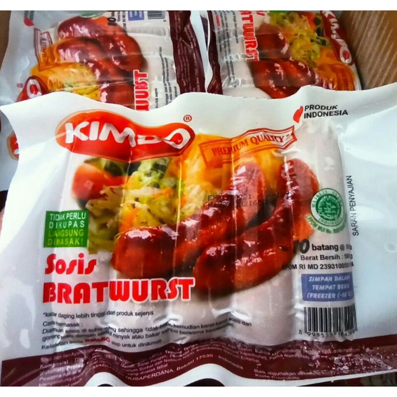 

Sosis Kimbo Bratwurst isi 10 Pcs - Kelezatan Sosis Premium dalam Satu Bungkus!