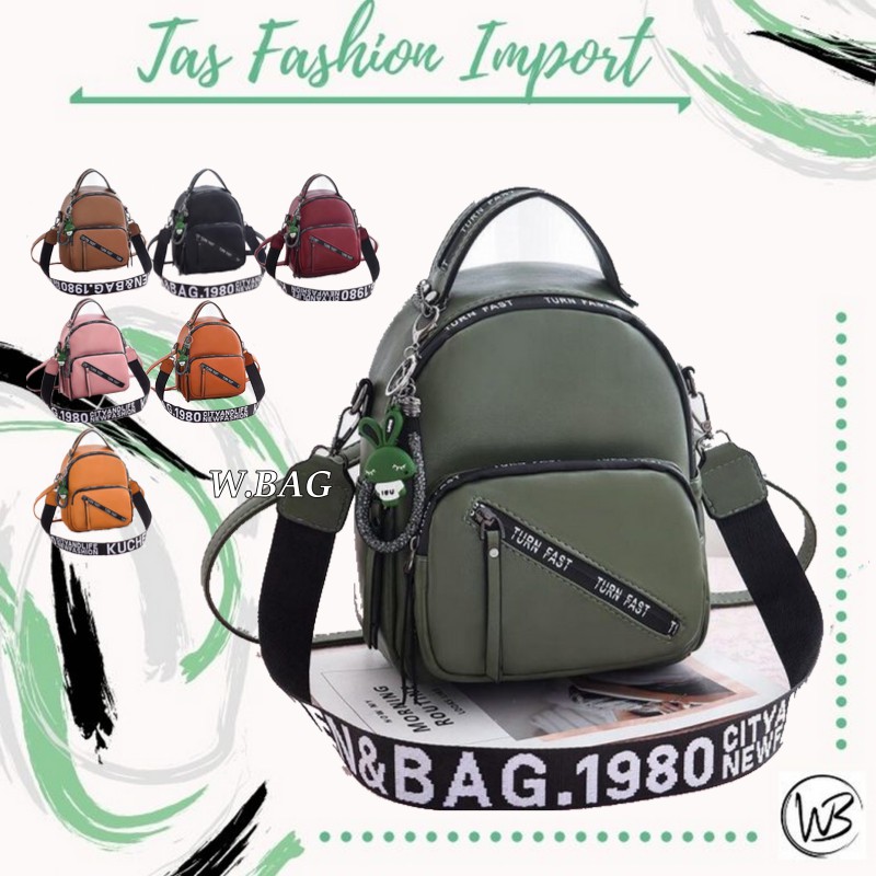 Tas Ransel Mini Wanita Import Backpack Tas Punggung Tas Gendong Wanita Cewek Import Impor Terbaru