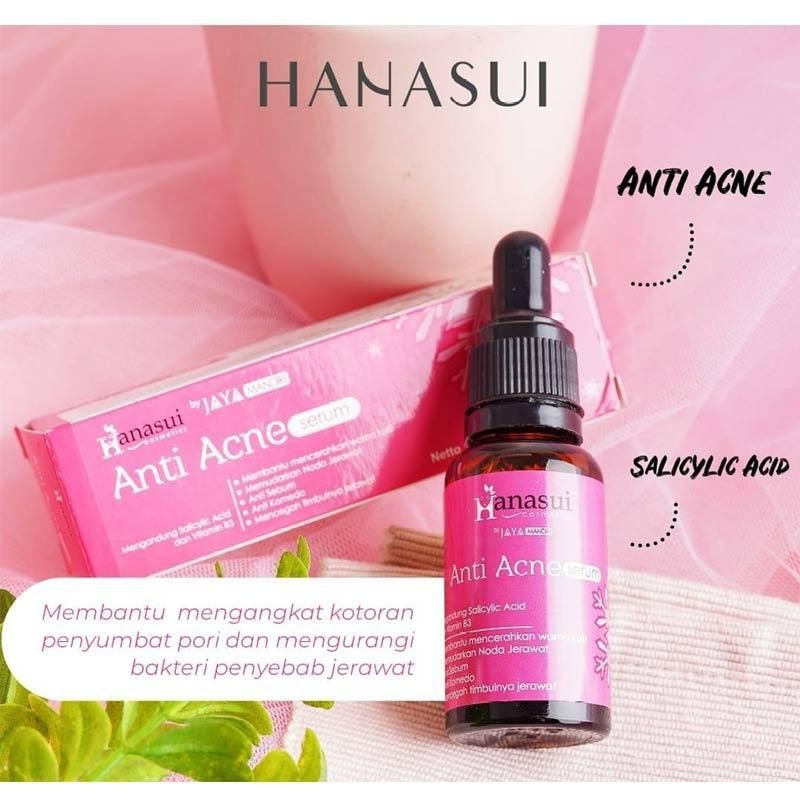 SERUM ANTI ACNE HANASUI BPOM BY JAYA MANDIRI PENGHILANG JERAWAT