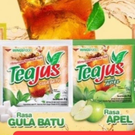 Tea jus Minuman serbuk / bubuk instan 2 renceng isi 20 pcs