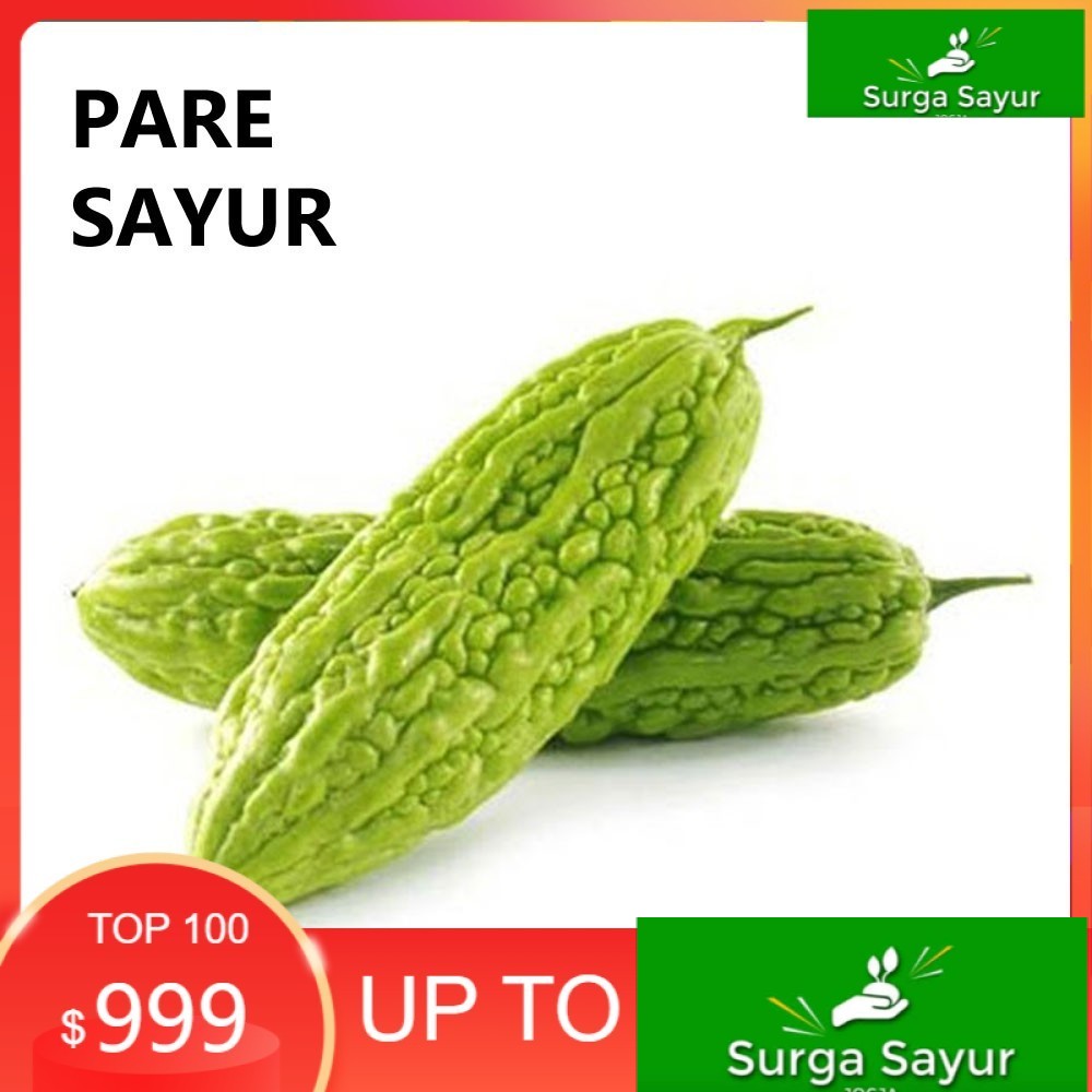 

SURGA SAYUR PARE SAYUR [500g] SEJABODETABEK BISA KIRIM INSTANT DGN GOSEND/ GRAB