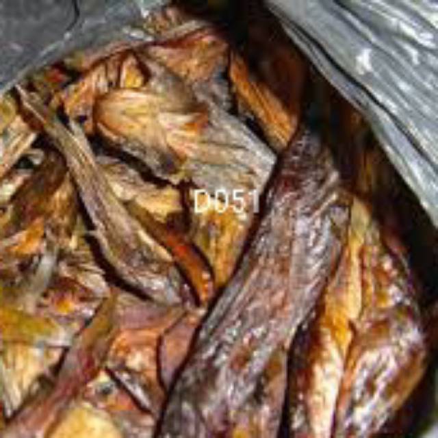

Ikan D-051. Ikan kering gurih dan renyah
