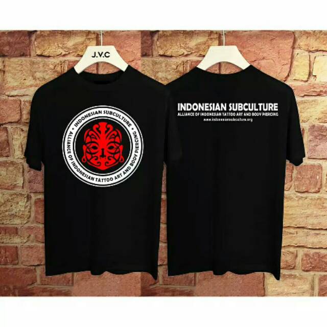 KAOS BAJU T-SHIRT INDONESIAN SUBCULTURE