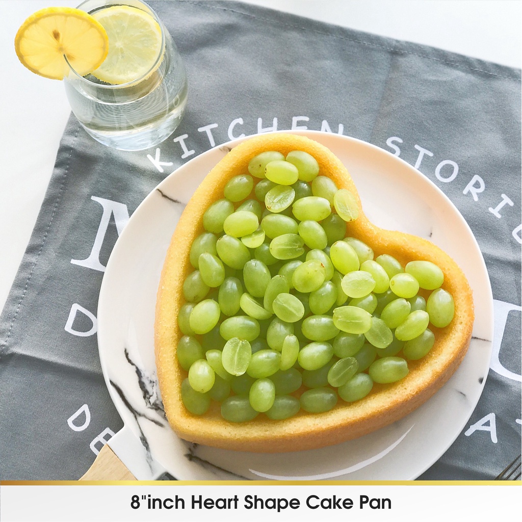 CHEFMADE Loyang Cetakan Kue Bentuk Love Hati Heart Shape Anti Lengket Non Stick Premium