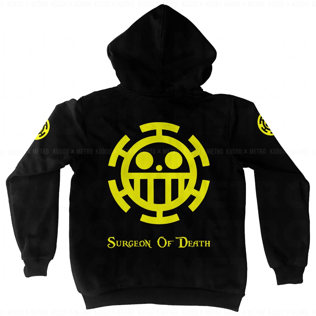 Hoodie Trafalgar Law Surgeon of Death Anime Manga One Piece Premium Unisex