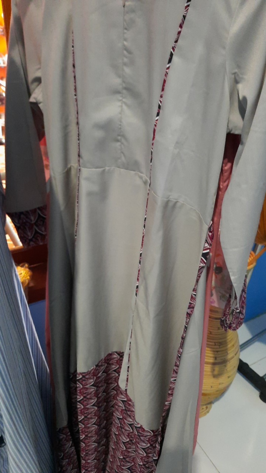 Azima Dress - Dress Kombinasi Motif - Dress Batik