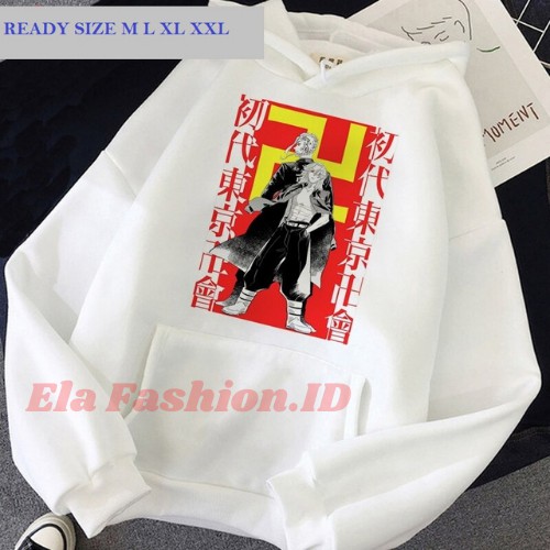 Pullover Hoodie Manji Mikey draken Chifuyu Toman Manga Anime Tokyo Revengers