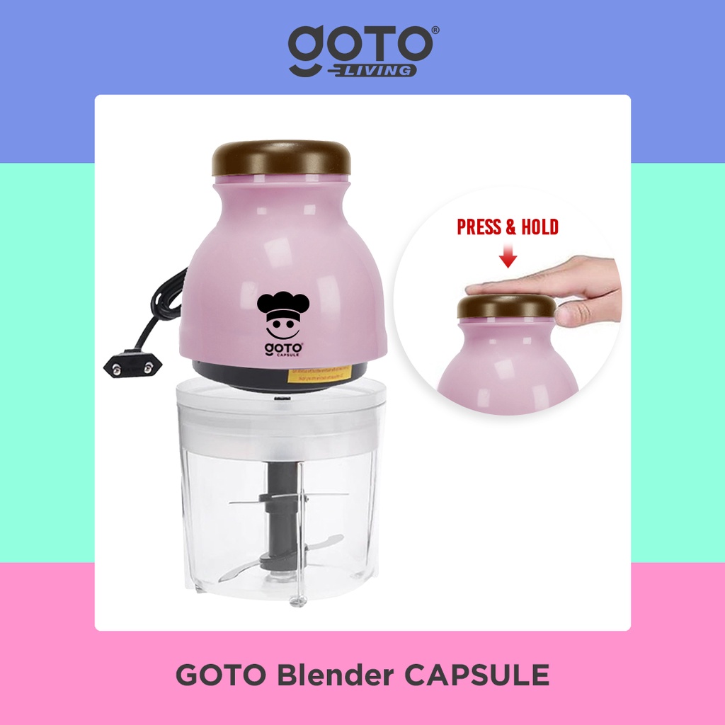 Goto Capsule Blender Cutter Quatre Kapsul Penggiling Daging-3