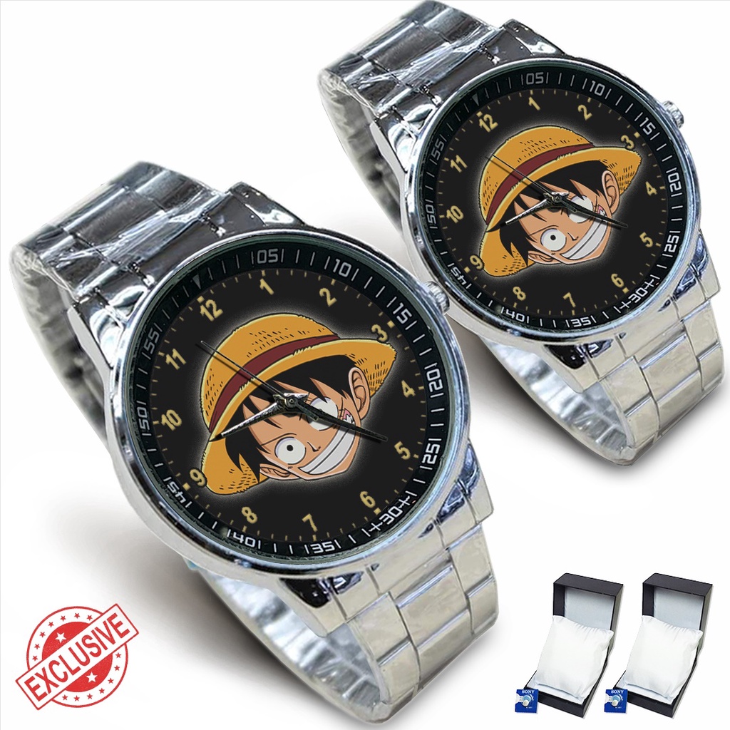 Jam Tangan Rantai Couple Anime ONE PIECE 02 (Special)