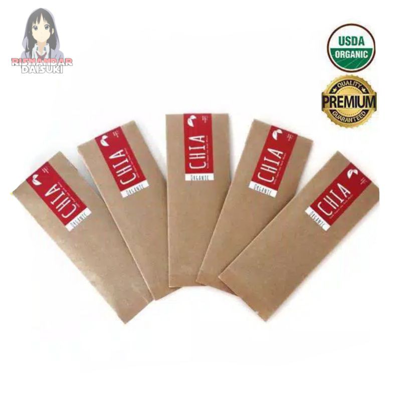 [PROMO] Organic Chia Seed sachet 10 gram