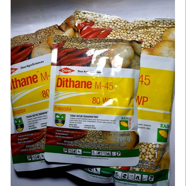 DITHANE M-45 80WP FUNGISIDA obat pembasmi jamur tanaman 200g,500g,1kg