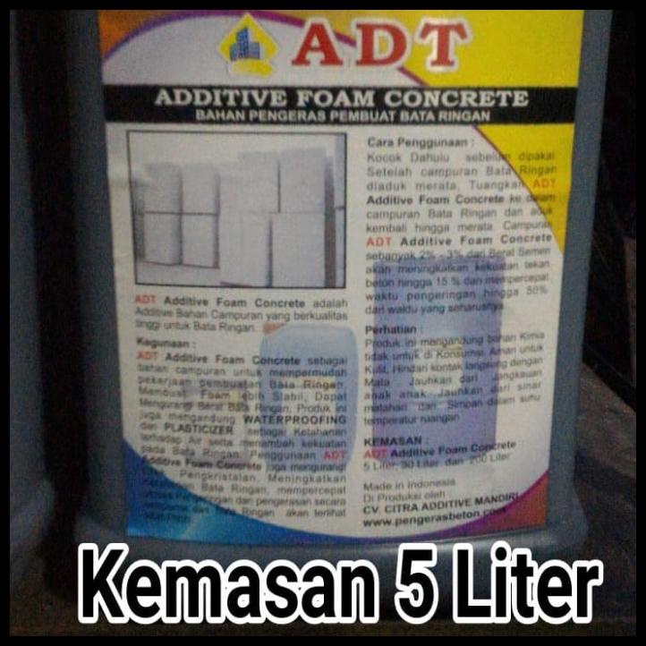 Cairan Foam Concrete ( Pengeras Bata Ringan )