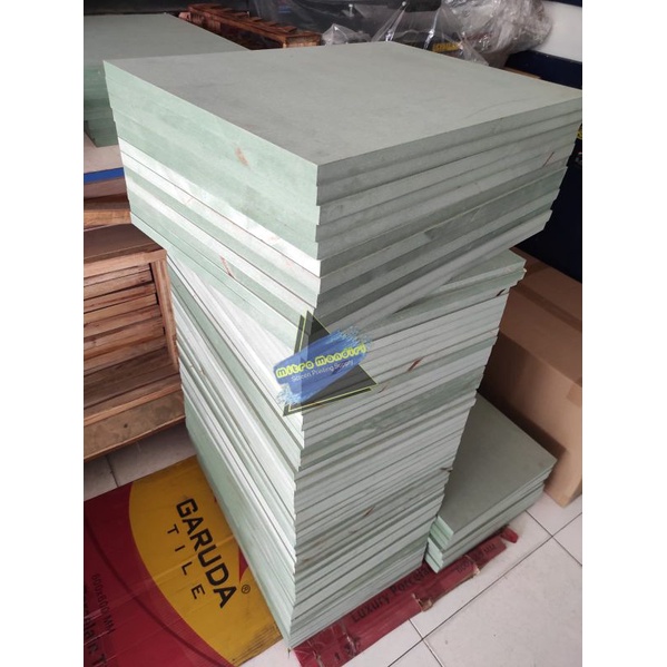 FnLe PAPAN MDF HIJAU Papan Sablon