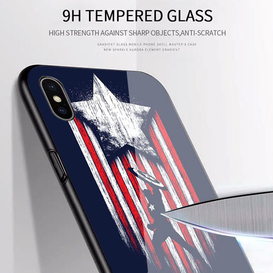 [K49] SoftCase Glass For Oppo Vivo Xiaomi Samsung Iphone Realme a12 a31 a5s a52 a91 a92 a3s a37