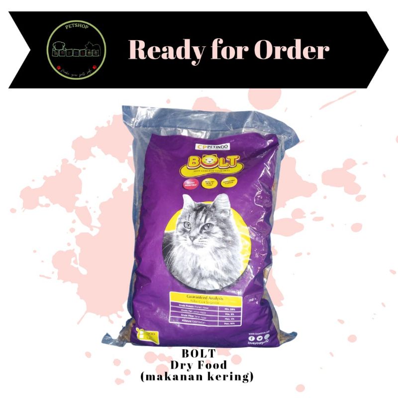 Bolt Makanan Kucing 1 Kg