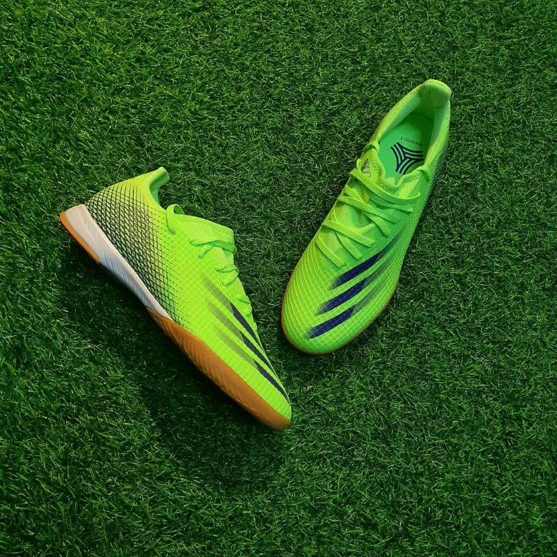 Sepatu Futsal [BIG SALE] - Adidas Futsal X Ghosted .3 IN Signal Green - Original 1000% BNIB Resmi St