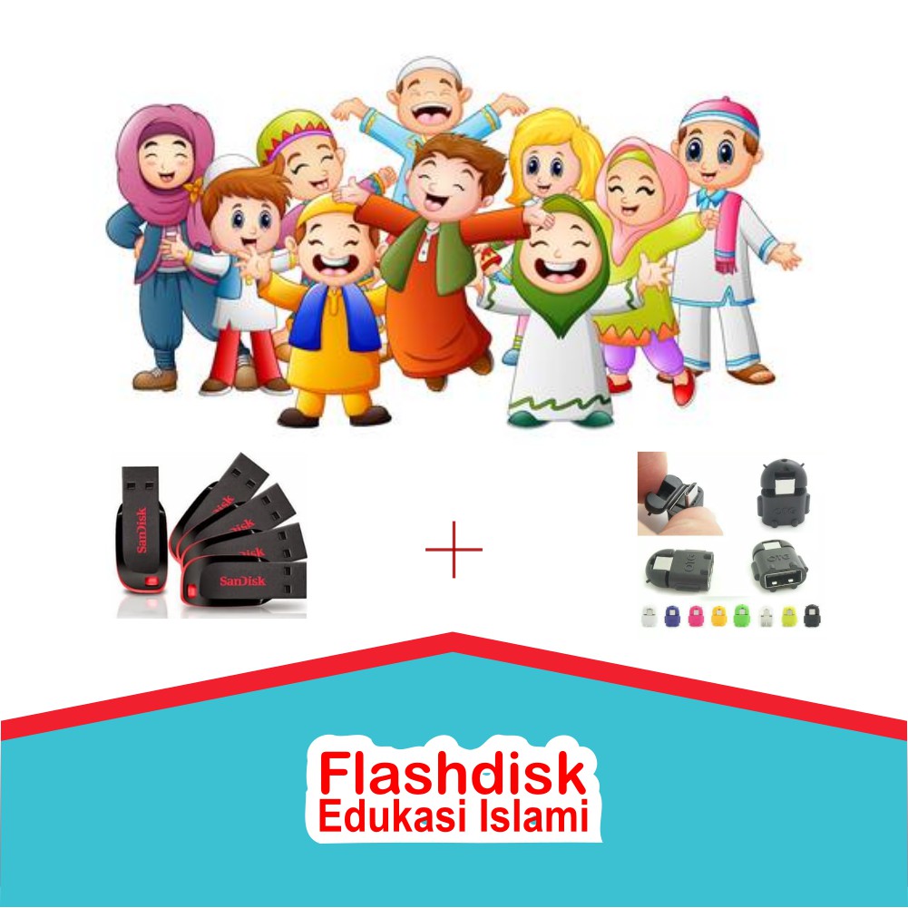 Flashdisk Edukasi Islami Video Anak Sholeh Shopee Indonesia
