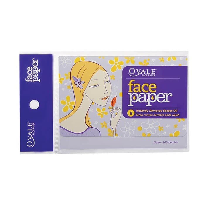 Ovale Face Paper 100 Lembar