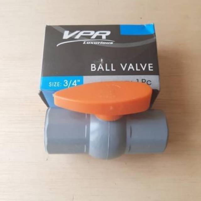Ballvalep pvc polos / Stop keran kran / Ballvalve 3/4 vpr
