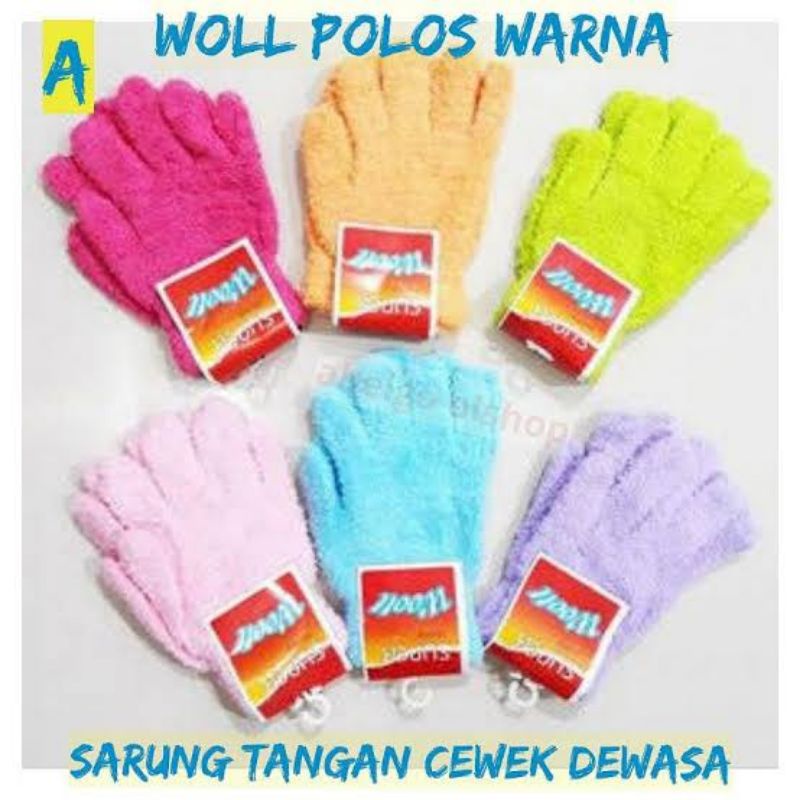 Sarung Kaos Tangan Cewek Wanita Motor