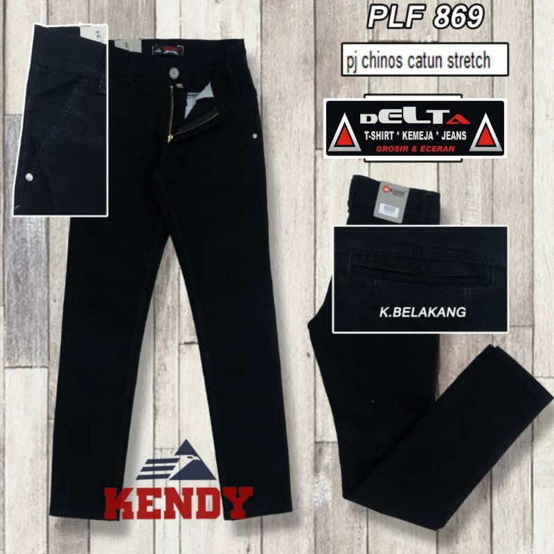 Kendy Celana Panjang Kendy Original Pria Dewasa Chino Kendy Distro Premium SlimFit Cinos Panjang Pria Cino Slimfit Hitam Moka Abu Cream 27 28 29 30 31 32