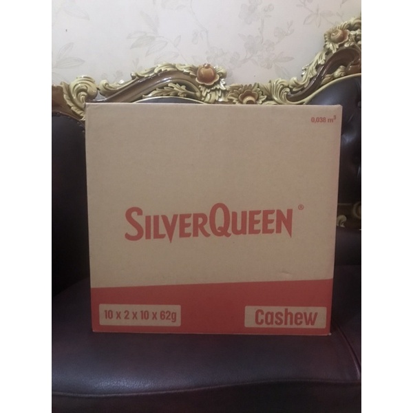 

Silverqueen 55gr CASHEW isi 200pcs