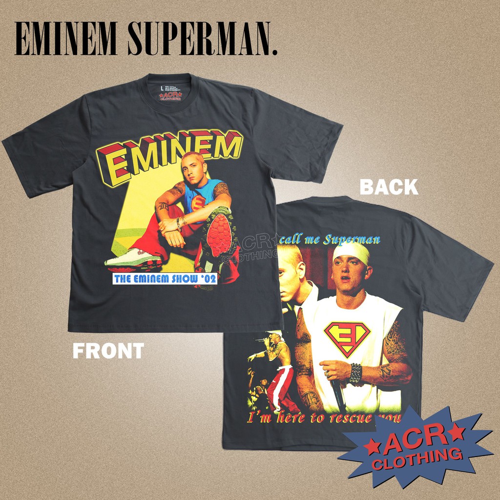 Eminem Rap Tee Oversized ACR CLOTHING