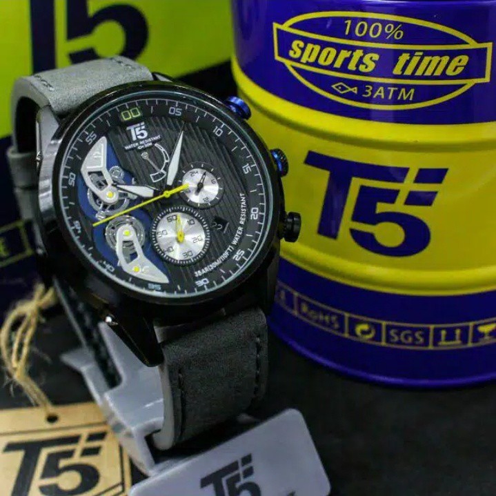 JAM TANGAN PRIA T5 H3629 CHRONO SPORT ORIGINAL TAHAN AIR