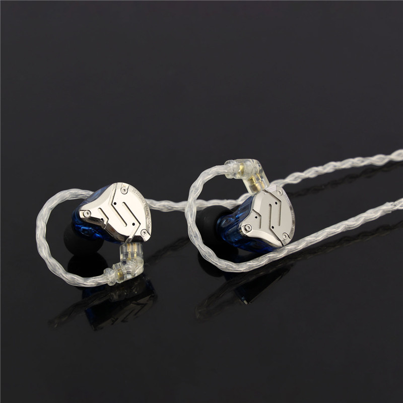 Jcally Jc08S Upgrade Earphone Hifi 8 Core Lapis Silver